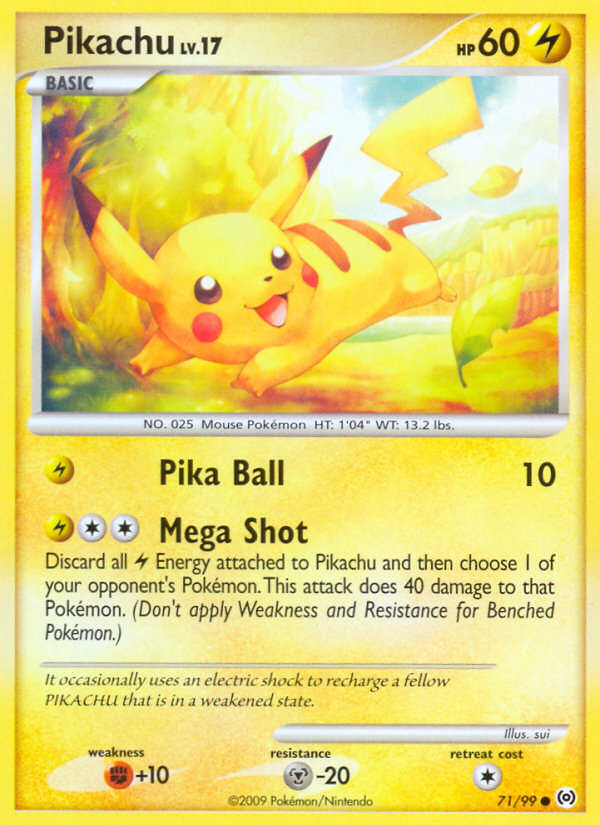 Pikachu (71/99) [Platinum: Arceus] | Nerdhalla Games