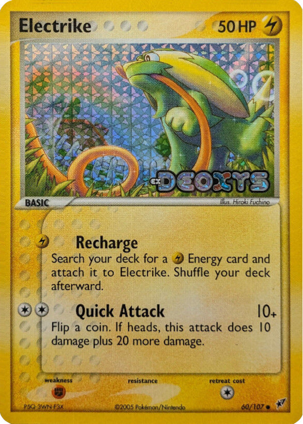 Electrike (60/107) (Stamped) [EX: Deoxys] | Nerdhalla Games