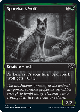 Sporeback Wolf [Innistrad: Double Feature] | Nerdhalla Games