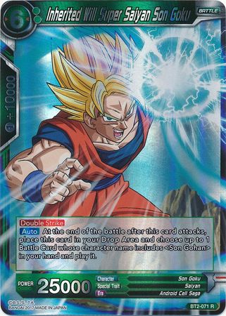 Inherited Will Super Saiyan Son Goku [BT2-071] | Nerdhalla Games