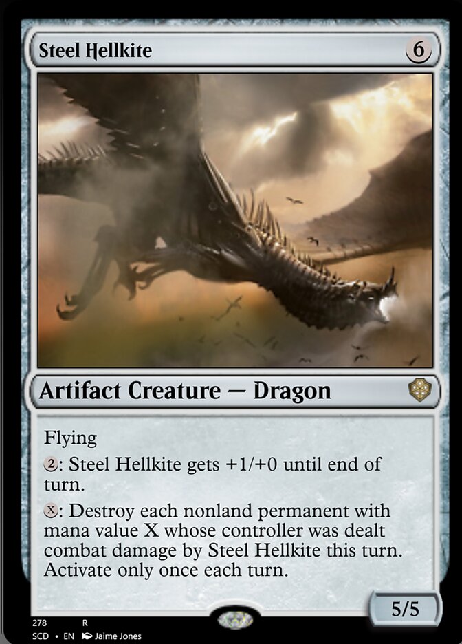 Steel Hellkite [Starter Commander Decks] | Nerdhalla Games