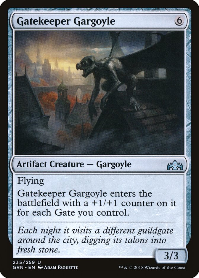 Gatekeeper Gargoyle [Guilds of Ravnica] | Nerdhalla Games