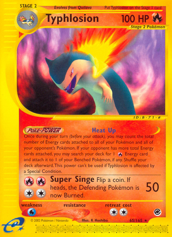 Typhlosion (65/165) [Expedition: Base Set] | Nerdhalla Games