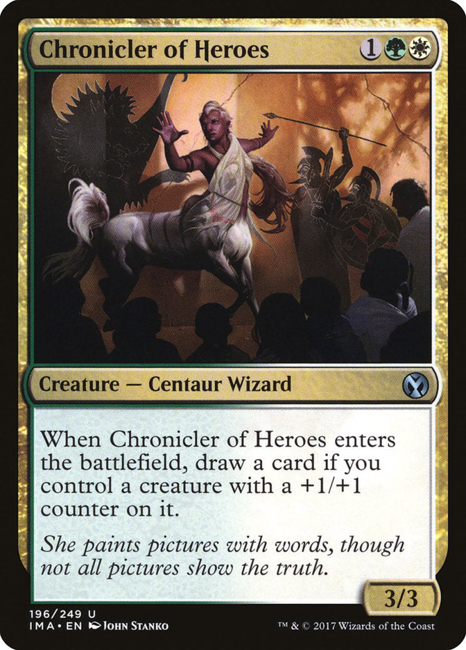 Chronicler of Heroes [Iconic Masters] | Nerdhalla Games