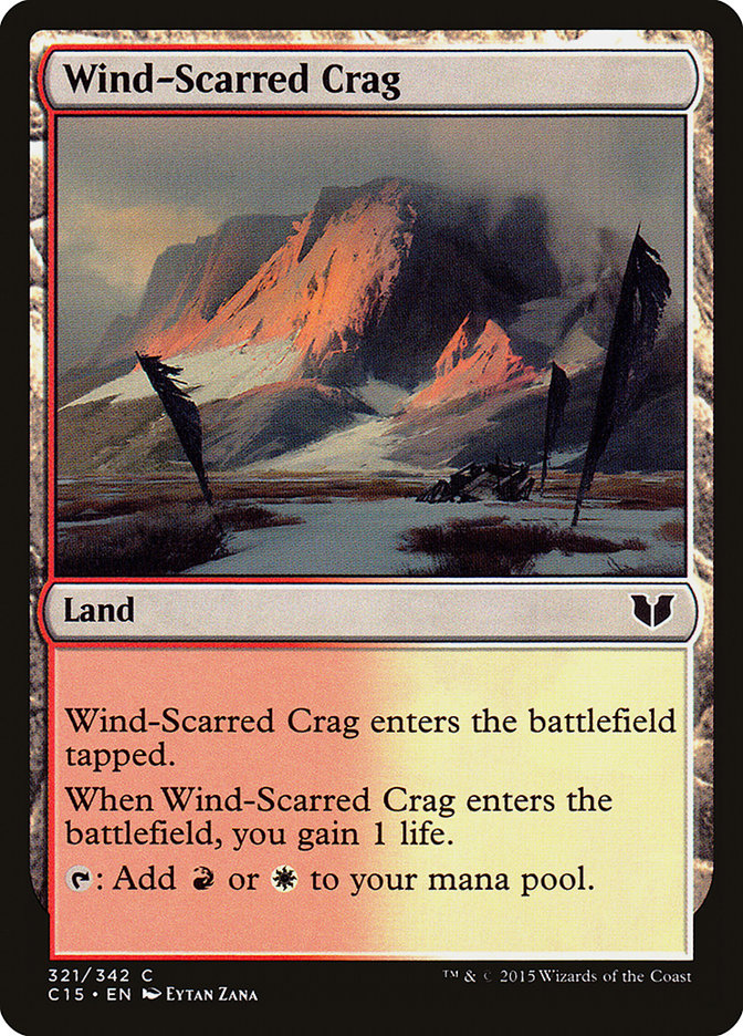 Wind-Scarred Crag [Commander 2015] | Nerdhalla Games