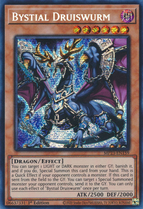 Bystial Druiswurm [MP23-EN159] Prismatic Secret Rare | Nerdhalla Games