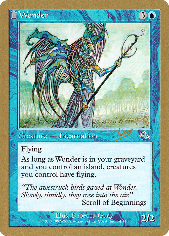 Wonder (Raphael Levy) [World Championship Decks 2002] | Nerdhalla Games