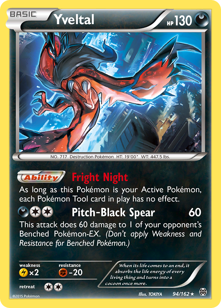 Yveltal (94/162) [XY: BREAKthrough] | Nerdhalla Games