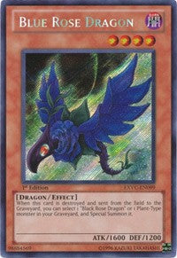 Blue Rose Dragon [EXVC-EN099] Secret Rare | Nerdhalla Games