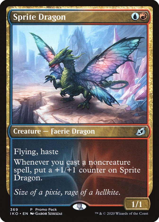 Sprite Dragon (Promo Pack) [Ikoria: Lair of Behemoths Promos] | Nerdhalla Games