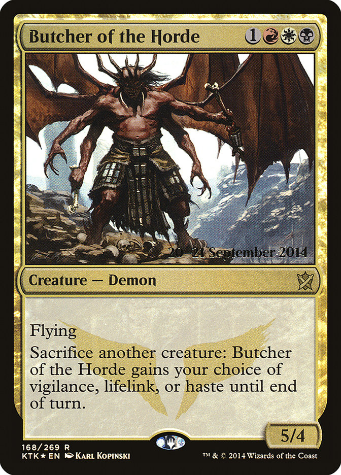 Butcher of the Horde  [Khans of Tarkir Prerelease Promos] | Nerdhalla Games