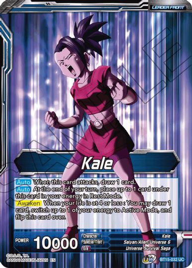 Kale // Kale, Demon of Universe 6 (BT15-032) [Saiyan Showdown Prerelease Promos] | Nerdhalla Games