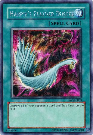 Harpie's Feather Duster [WC4-E003] Prismatic Secret Rare | Nerdhalla Games