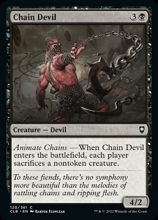 Chain Devil [Commander Legends: Battle for Baldur's Gate] | Nerdhalla Games