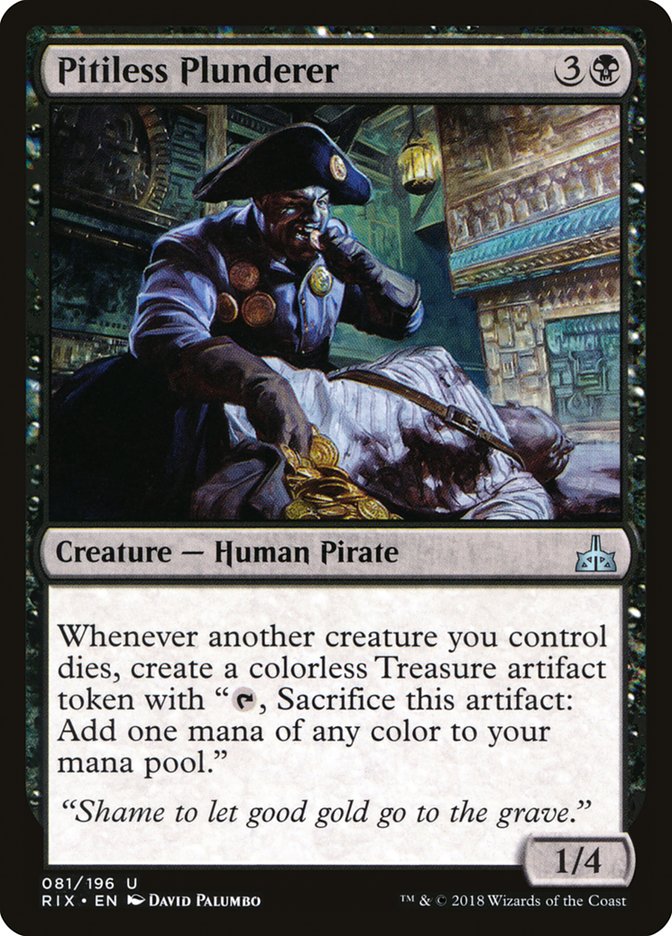 Pitiless Plunderer [Rivals of Ixalan] | Nerdhalla Games