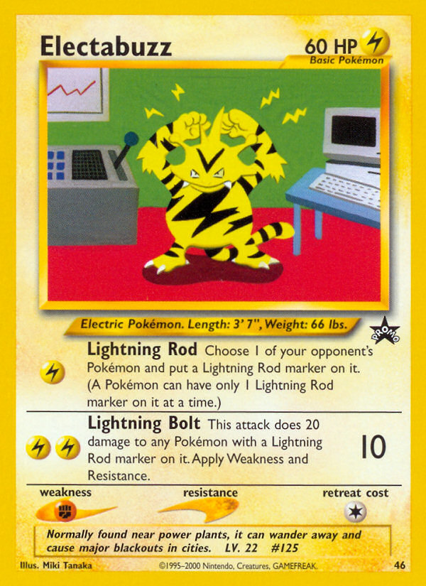 Electabuzz (46) [Wizards of the Coast: Black Star Promos] | Nerdhalla Games