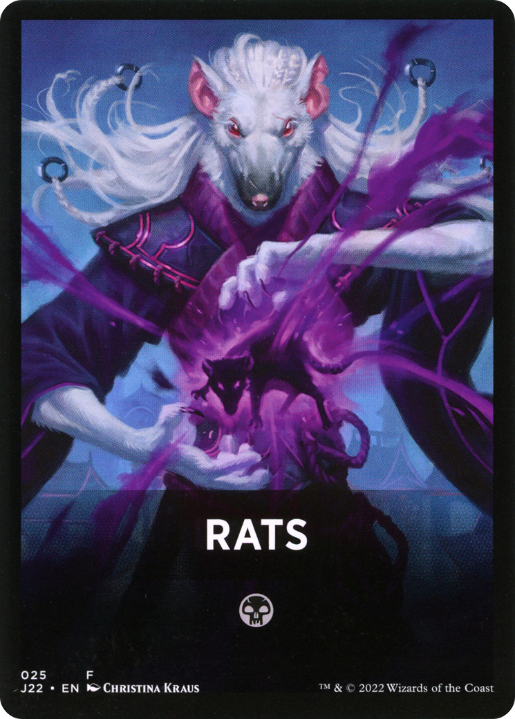 Rats Theme Card [Jumpstart 2022 Front Cards] | Nerdhalla Games