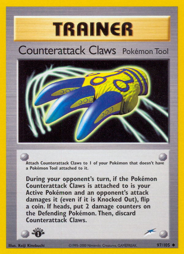 Counterattack Claws (97/105) [Neo Destiny 1st Edition] | Nerdhalla Games