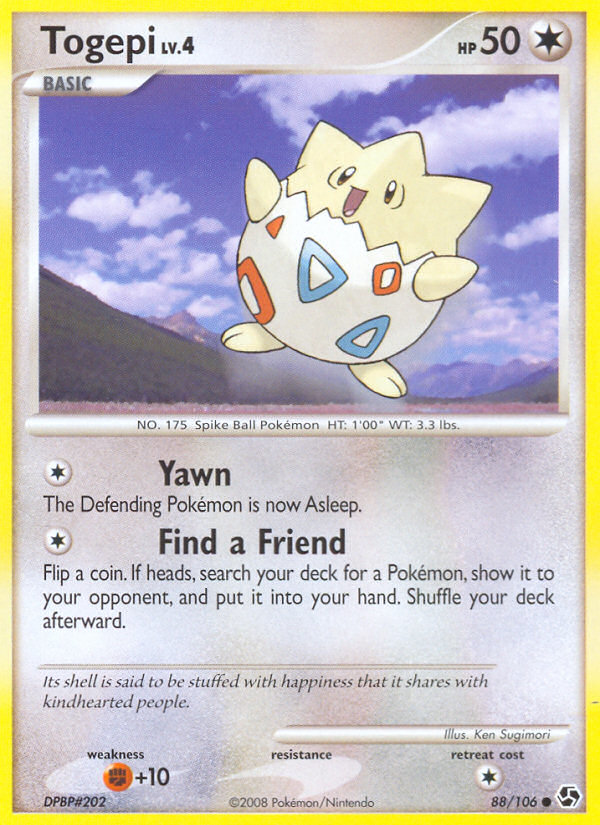 Togepi (88/106) [Diamond & Pearl: Great Encounters] | Nerdhalla Games