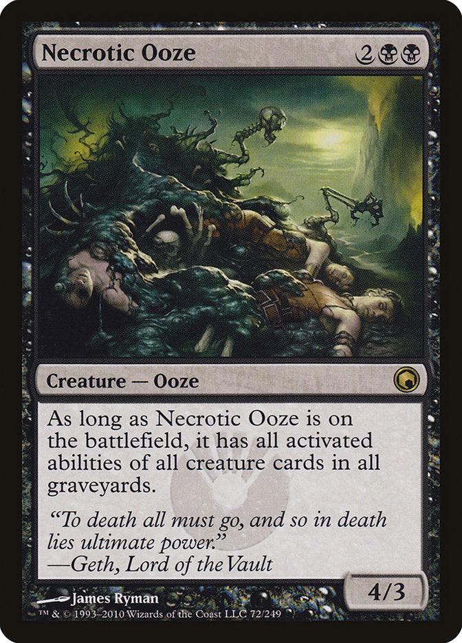 Necrotic Ooze [Scars of Mirrodin] | Nerdhalla Games