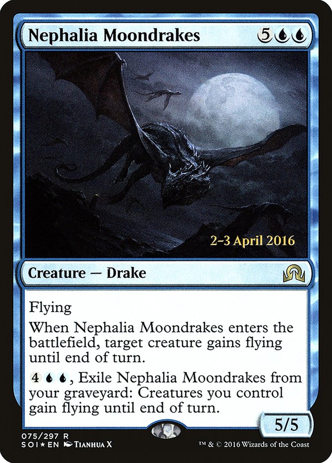 Nephalia Moondrakes [Shadows over Innistrad Prerelease Promos] | Nerdhalla Games