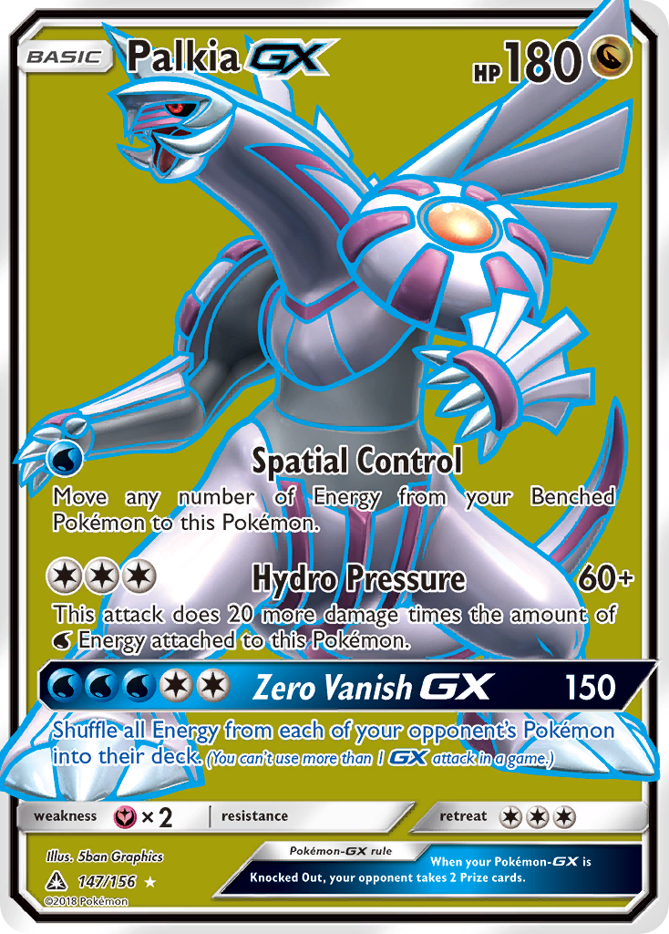 Palkia GX (147/156) [Sun & Moon: Ultra Prism] | Nerdhalla Games