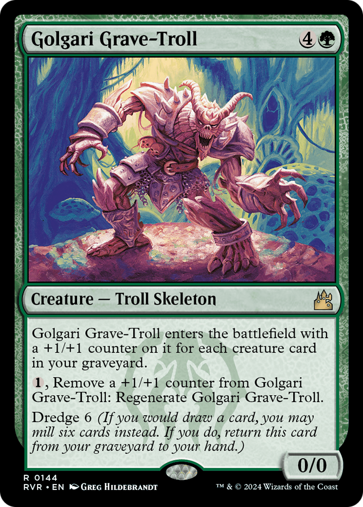 Golgari Grave-Troll [Ravnica Remastered] | Nerdhalla Games