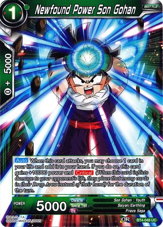 Newfound Power Son Gohan [BT4-048] | Nerdhalla Games