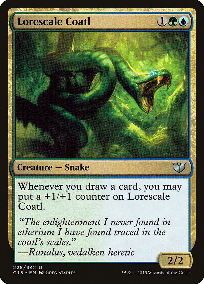 Lorescale Coatl [Commander 2015] | Nerdhalla Games