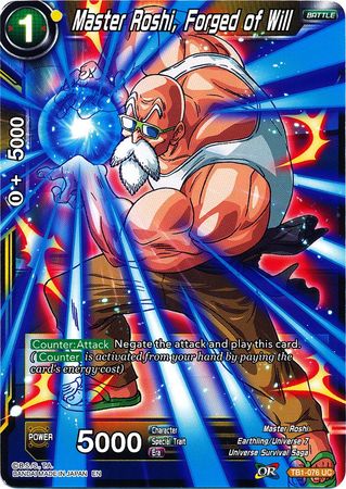 Master Roshi, Forged of Will (Alternate Art) [TB1-076] | Nerdhalla Games