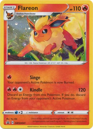 Flareon (SWSH041) [Sword & Shield: Black Star Promos] | Nerdhalla Games