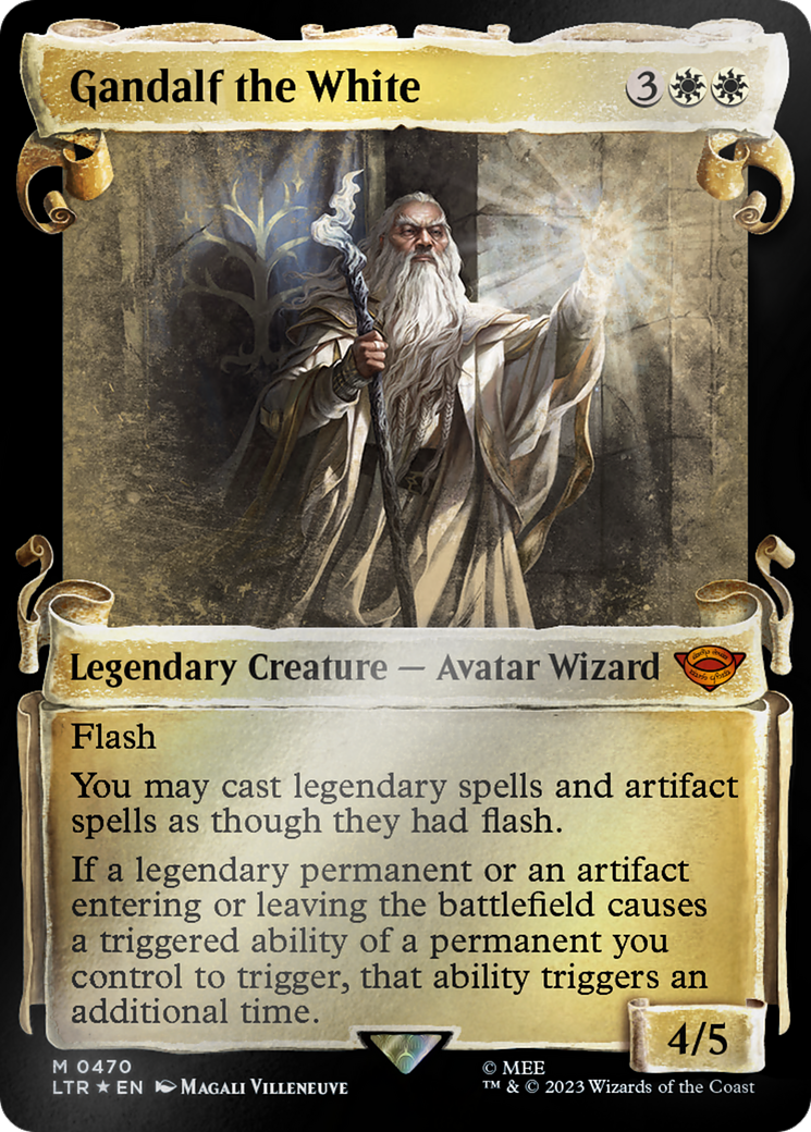 Gandalf the White [The Lord of the Rings: Tales of Middle-Earth Showcase Scrolls] | Nerdhalla Games