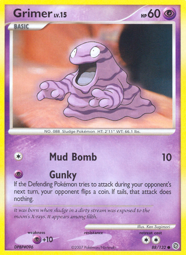 Grimer (88/132) [Diamond & Pearl: Secret Wonders] | Nerdhalla Games