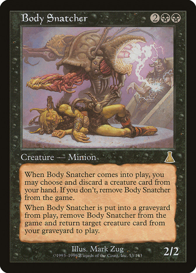 Body Snatcher [Urza's Destiny] | Nerdhalla Games