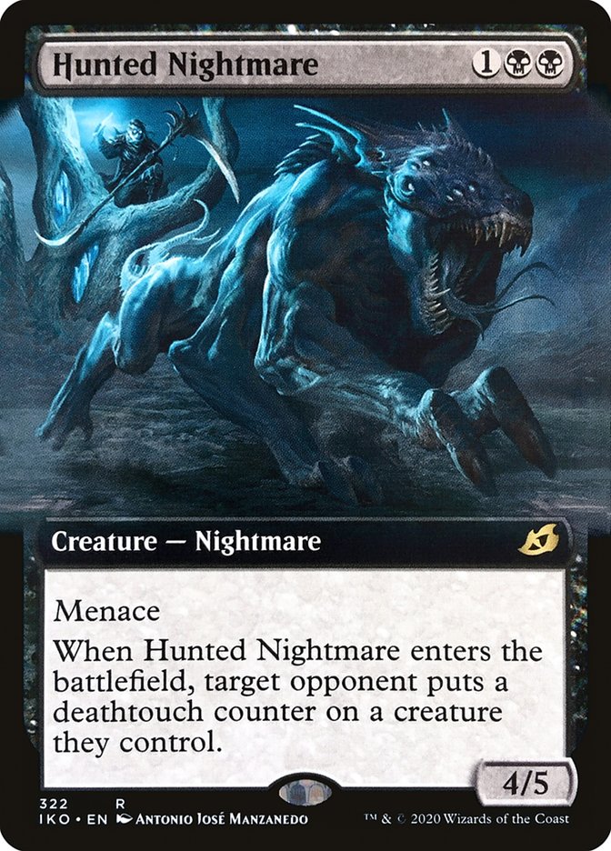 Hunted Nightmare (Extended Art) [Ikoria: Lair of Behemoths] | Nerdhalla Games