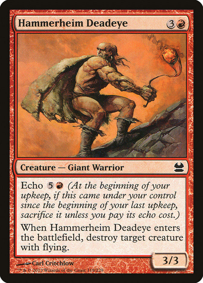 Hammerheim Deadeye [Modern Masters] | Nerdhalla Games