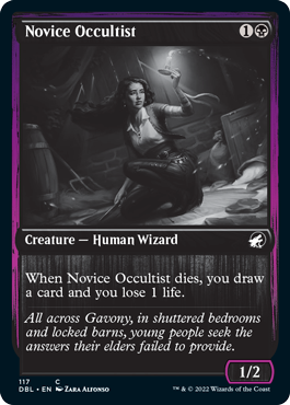 Novice Occultist [Innistrad: Double Feature] | Nerdhalla Games