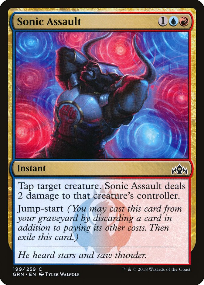 Sonic Assault [Guilds of Ravnica] | Nerdhalla Games