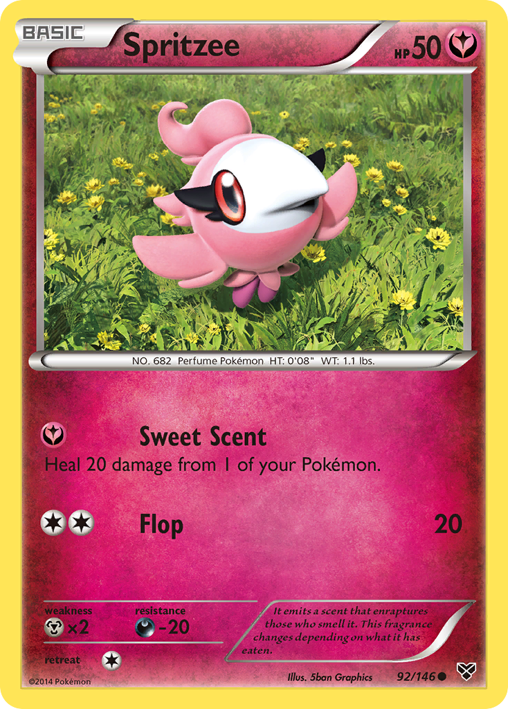 Spritzee (92/146) [XY: Base Set] | Nerdhalla Games