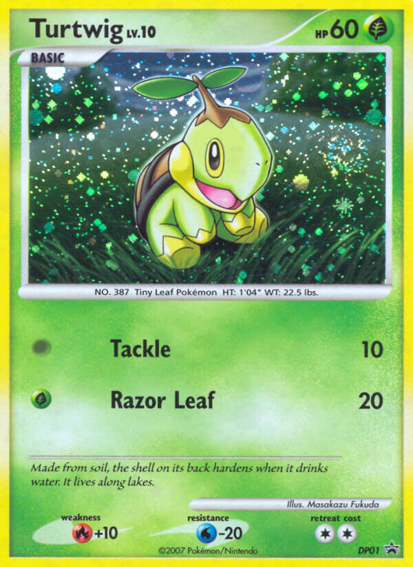 Turtwig (DP01) [Diamond & Pearl: Black Star Promos] | Nerdhalla Games