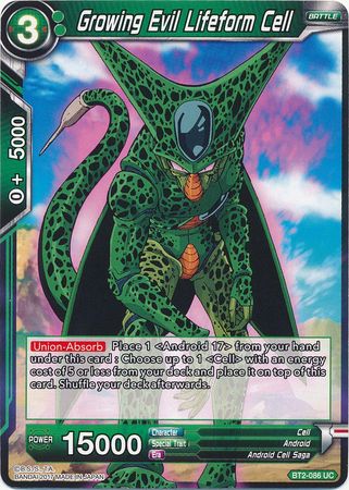 Growing Evil Lifeform Cell [BT2-086] | Nerdhalla Games