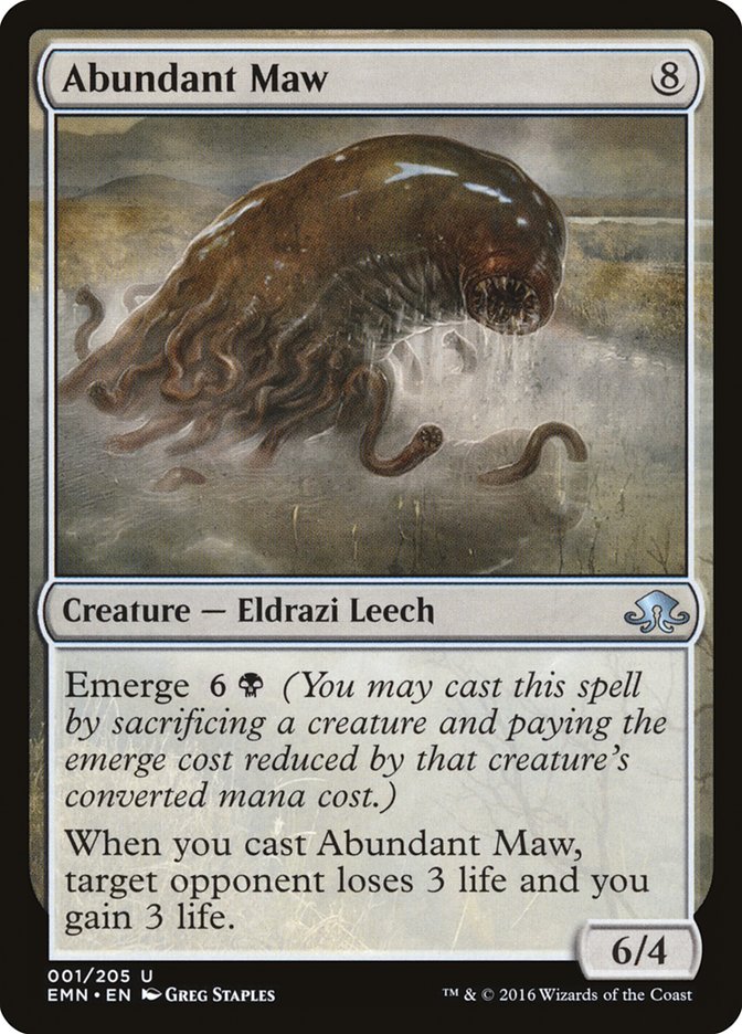 Abundant Maw [Eldritch Moon] | Nerdhalla Games