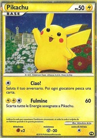 Pikachu (PW2) (Italian) [Pikachu World Collection Promos] | Nerdhalla Games