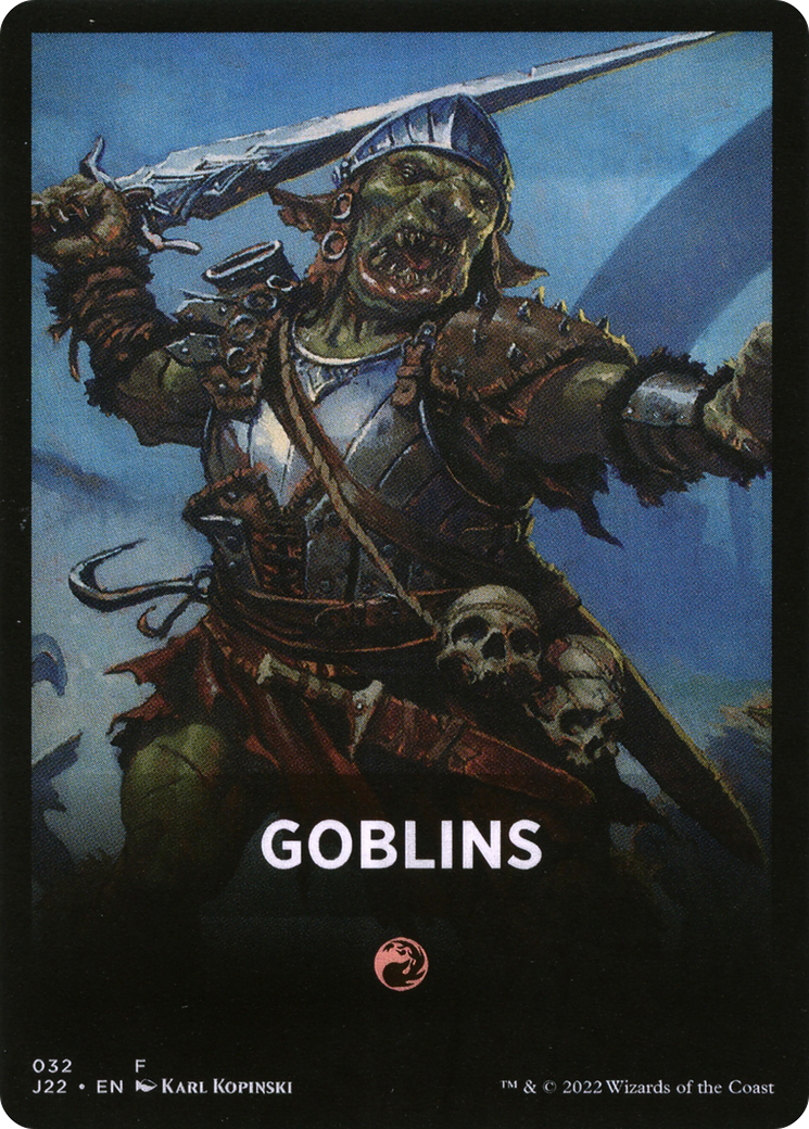 Goblins Theme Card [Jumpstart 2022 Front Cards] | Nerdhalla Games