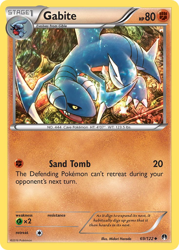 Gabite (69/122) [XY: BREAKpoint] | Nerdhalla Games