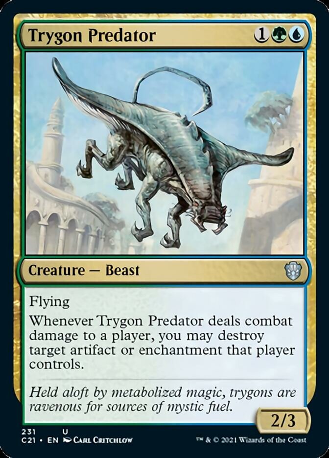 Trygon Predator [Commander 2021] | Nerdhalla Games