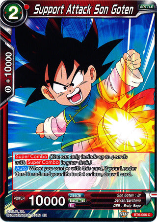 Support Attack Son Goten [BT6-006] | Nerdhalla Games