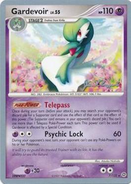 Gardevoir LV.55 (7/132) (Psychic Lock - Jason Klaczynski) [World Championships 2008] | Nerdhalla Games