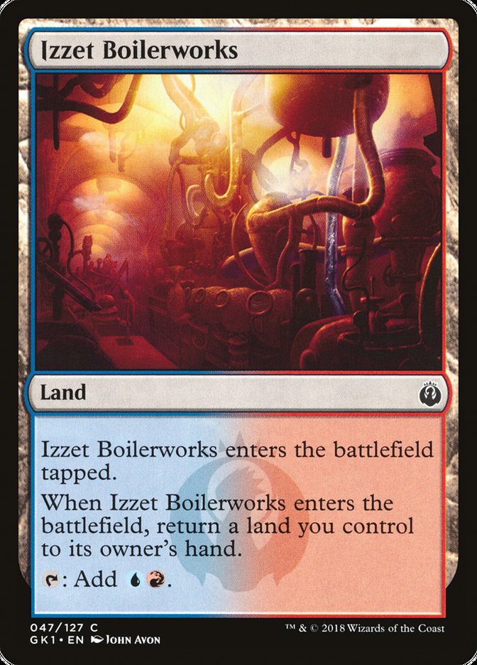 Izzet Boilerworks [Guilds of Ravnica Guild Kit] | Nerdhalla Games