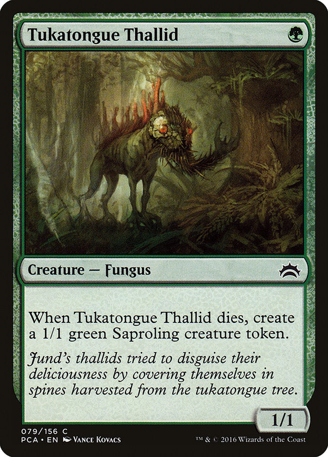 Tukatongue Thallid [Planechase Anthology] | Nerdhalla Games